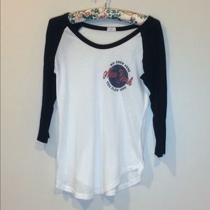 3/4 Sleeve Graphic Tee